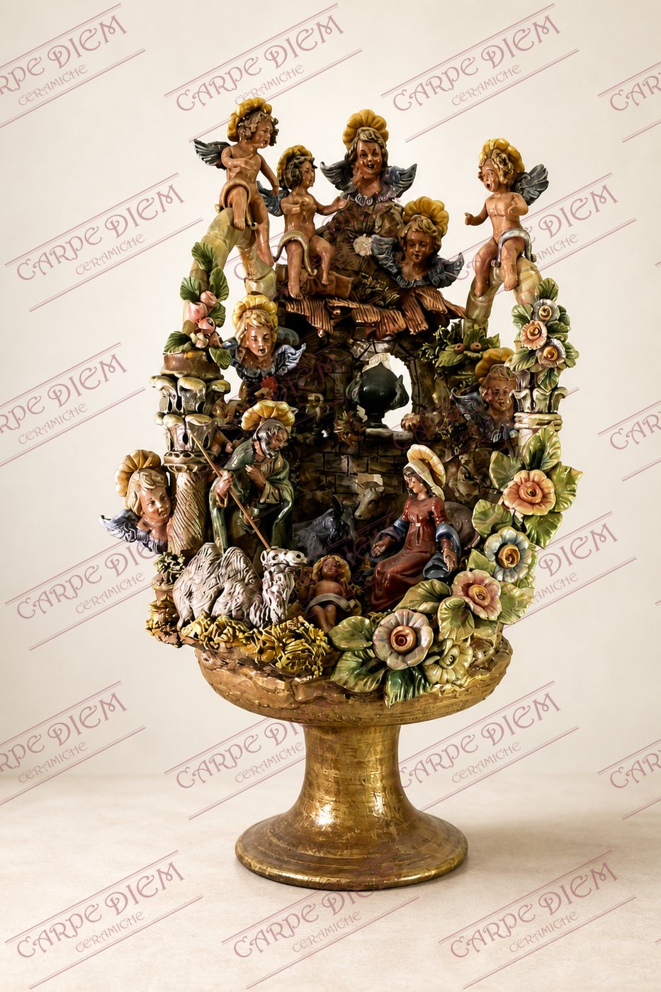 Presepe in ceramica